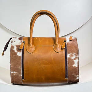 La mejor oferta, bolso de mano cruzado de cuero de vaca con herramientas manuales para mujer, bolso de hombro de cuero genuino, fabricante - Product Image 6