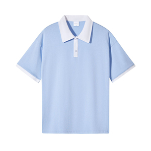 Women Ribbed <b>Polo</b> <b>Shirt</b> Short Sleeve Contrast Collar Cotton <b>Polo</b> Casual Summer Wear - Product Image 6