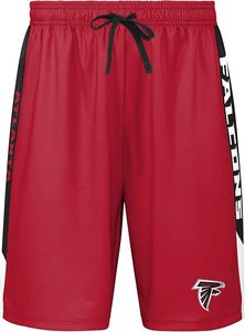 Pantalones Cortos Rojos de Poliéster de los Atlanta Falcons, Ropa Deportiva Ligera, Diseño con Franja Lateral con Logotipo del Equipo, Cintura Baja - Product Image 3