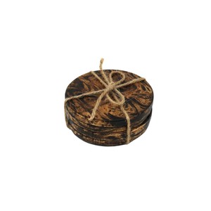 Sous-verres et dessous-de-plat en bois de teck, design moderne, écologiques, OEM, sur mesure, vente en gros |   Aqudus Saleem Inde - Product Image 1