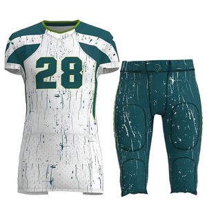 Tenue de football américain pour jeunes et adultes, dotée d'un tissu de qualité et de coutures robustes pour les entraînements et les matchs. - Product Image 4