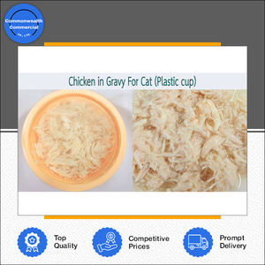 Vente directe usine : Aliments pour animaux de compagnie de qualité supérieure, bouillon de poulet pour toutes races, emballage en gobelet plastique, provenance Thaïlande, prix de gros - Product Image 3