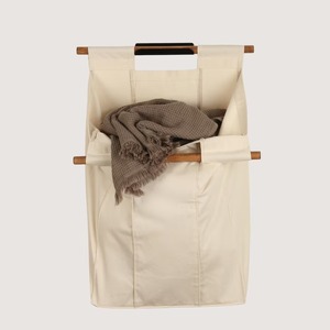 Bolsa de Almacenamiento Artesanal de Algodón, Elegante Bolsa de Transporte con Cordón - Product Image 3