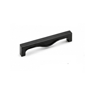 Tirador de latón para gabinete, diseño contemporáneo, forma rectangular, ecológico, antirrobo, duradero, ajustable, fácil de instalar en muebles. - Product Image 4
