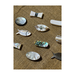 Juego de reposapalillos de nácar personalizados con forma de almohada, estilo japonés para sushi, con múltiples formas, elegante juego de vajilla. - Product Image 5