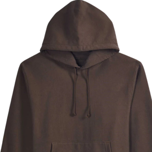 Men's Solid <b>Brown</b> Hooded Sweatshirt Regular Fit <b>Fleece</b> Cotton Casual Pullover with Front Pocket Autumn Wear Use for sale - Product Image 4