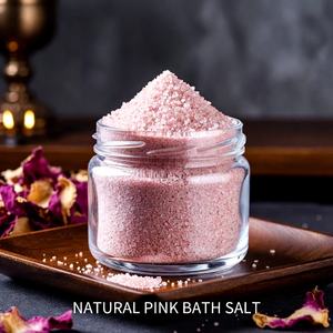 Sal de Baño Mineral del Himalaya Rosa Natural Tallada, Moderna, Ecológica, Relajante, Terapéutica, Aromática, Desintoxicante para la Piel - Product Image 4