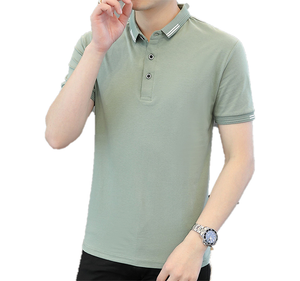 Camisa de Hombre de la Mejor Calidad, Diseño Personalizado, Cuello Sólido, Tela de Lona, Secado Rápido, Cierre de Botones, Manga Corta, Hecha en Pakistán - Product Image 1