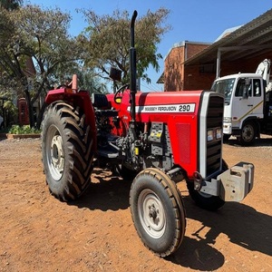 Tractor Agrícola Massey Ferguson 290 4WD de 100HP con Caja de Cambios de Ruedas y Bomba de Motor - Usado en Venta - Product Image 6