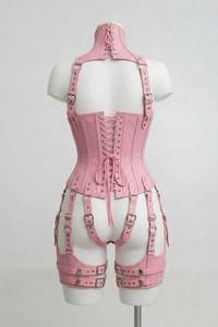Nouvel Arrivage – Corset Sportif Sexy en Cuir Durable, Respirant, Style Soutien-Gorge Push-Up, Contrôle Moyen, Gaine Amincissante de Qualité Supérieure pour Femme - Product Image 2