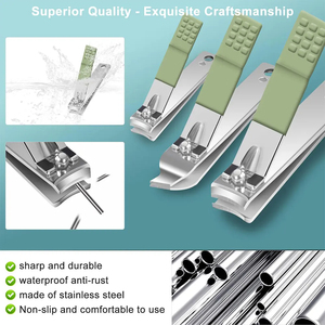 Kit d'outils de manucure et pédicure professionnel en acier inoxydable 2026 avec coupe-ongles pour soins des pieds de qualité salon - Product Image 5