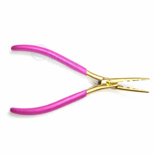 Pinzas de Acero Inoxidable de Grado Profesional con 3 Orificios para Instalación y Extracción de Extensiones de Cabello con Micro-Links - Product Image 5