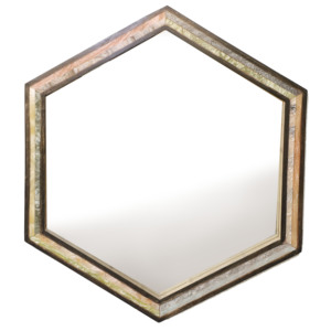 Handcrafted Wood <b>Framed</b> Mirror Home Decor | OEM Custom Wholesale MOQ 50 Pcs - Product Image 1