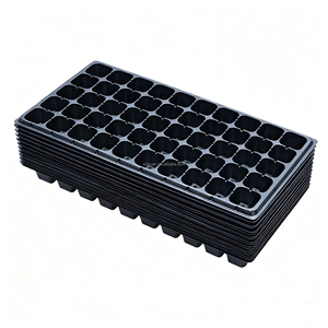 MORUAN Bandeja <span class=keywords><strong>de</strong></span> Plástico Negra <span class=keywords><strong>de</strong></span> Alta Calidad y Durabilidad para Plántulas, 0.8-1.2mm, 4cm <span class=keywords><strong>de</strong></span> Profundidad, 200 Orificios, <span class=keywords><strong>Macetas</strong></span> <span class=keywords><strong>de</strong></span> Vivero <span class=keywords><strong>de</strong></span> 0.7 Galones para Plantas <span class=keywords><strong>de</strong></span> Jardín - Product Image 5