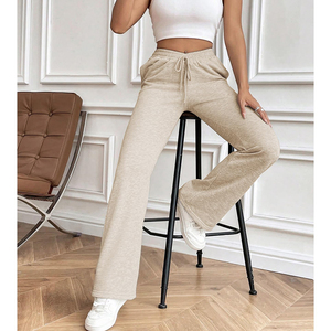New Fashionable Women's High Waist <b>Flare</b> <b>Leggings</b> Pants Latest Design Comfortable <b>Leggings</b> For Women - Product Image 4