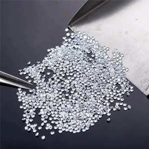 Diamants de laboratoire taille brillant rond de 4,2 mm à 6,5 mm, clarté VVS VS, CVD HPHT, lot de diamants en vrac pour la fabrication de bijoux fins - Product Image 1