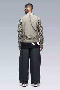 Wholesale Men Techwear <b>Jacket</b> Multi-pocket Functional Urban Streetwear Windbreaker Tactical Cyberpunk Utility Cargo Outerwear - Product Image 3