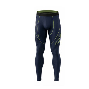 Ensemble de compression haute performance pour homme, haut à manches longues et pantalon de compression pour entraînement, exercice et activités de plein air - Product Image 4