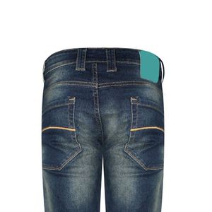 Jean pour homme coupe droite noir en denim slim, le plus vendu, décontracté et original - Product Image 5