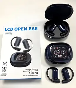 Audífonos de Conducción Ósea y de Oído Abierto Q16 Pro 2025 - Traductor IA en Tiempo Real con Sonido HD y Pantalla Táctil LED para Negocios/Viajes Globales - Product Image 5