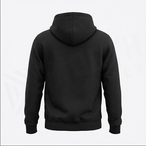 Sudadera con Capucha North Approach para Hombre, Negra, Corte Regular, Estilo Minimalista, Bolsillo Delantero, Tejido de Punto, para Otoño - Product Image 2