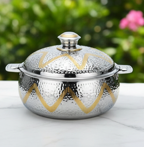 Cacerola de Acero Inoxidable Cómoda para Servir, Diseñada para Reuniones Familiares, Permite la Rotación en Mesas Grandes, Olla Caliente al por Mayor - Product Image 5