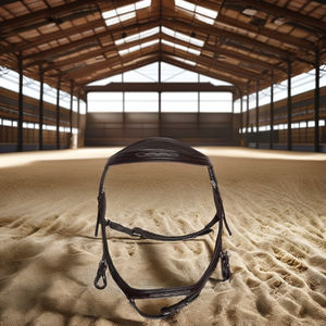 Brida de cuero Micklem: equipo de equitación cómodo, brida de cuero premium para caballo, fabricación de halter, pechera y correa para el cuello. - Product Image 1