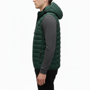 Trending Mens Sleeveless Puffer Vest Hot Breathable Winter <b>Jacket</b> with Custom Size and Color Premium Quality Pocket Decoration - Product Image 3