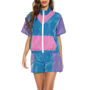 Ensemble coupe-vent long en laine tendance pour femme, respirant, col montant, veste d'extérieur écologique printemps/été, confortable et élégant - Product Image 2