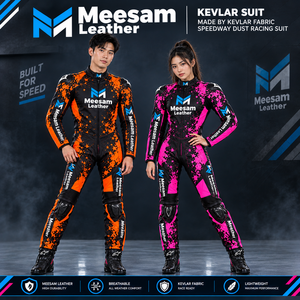 Traje de Motociclismo de Kevlar Unisex, Transpirable, Equipo de Protección, para Carreras en Pista - Product Image 1