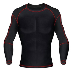 ชุดกีฬาบีบรัดร่างกายสำหรับผู้ชาย ชุดวิ่งออกกำลังกายแบบรัดรูป - Product Image 2