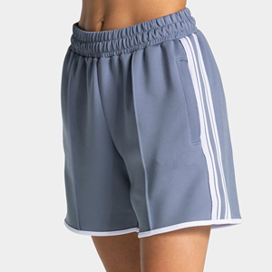 Pantalones Cortos Deportivos para Mujer, de Secado Rápido, Poliéster, Cintura Elástica con Bolsillos - Product Image 4