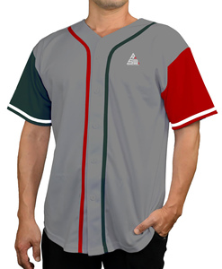 Maillot de baseball blanc personnalisé 2025 avec manches bleues, passepoil et boutons – Uniforme d'équipe personnalisable avec nom et numéro – Style professionnel – Vente en gros 100 % - Product Image 4