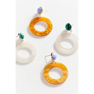 Pendientes de Resina Premium, Diseño Elegante Hecho a Mano para una Durabilidad Prolongada, para Fiestas, Uso Casual y Festivo - Product Image 5