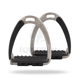 Estribos de seguridad ecuestres, estribos de seguridad para equitación inglesa con brillo metálico - Product Image 2