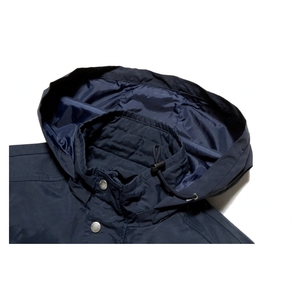 Veste parka coupe-vent à capuche en toile épaisse imperméable de haute qualité pour homme, logo personnalisé, vêtements de travail utilitaires, anorak - Product Image 4