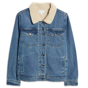 Nouvelle arrivée, veste en jean personnalisée pour femme, 100% coton, imperméable, réversible, respirante, doublure en coton tissé, ASTURBAN WEAR, vintage - Product Image 4