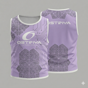 Maillots de sport respirants de qualité supérieure, nouvelle collection, 100 % polyester, en maille, pour l'entraînement de football, style gilet, tenue d'équipe, logo personnalisé - Product Image 3