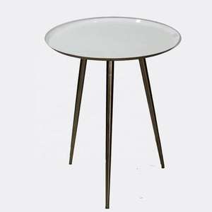 Mesa de Metal de Venta Rápida, Diseño Elegante, Mesa de Centro de Lujo Hecha a Mano con Tapa de Mármol, Mueble de Lujo Accesible - Product Image 5