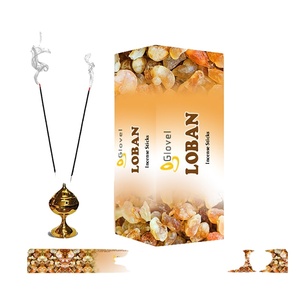 Vente chaude 8 pouces bâtons d'encens noir inde meilleur taux prix parfum boîte carrée emballage noël nouvel an ramadan pâques - Product Image 5