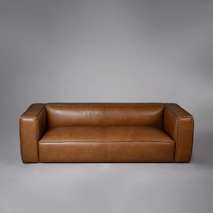 Sofá de Cuero de Estilo Moderno y Sencillo, Sofá de Alta Calidad de 3 Plazas, Muebles Populares para el Hogar, Hotel, Restaurante, Sala de Estar - Product Image 3