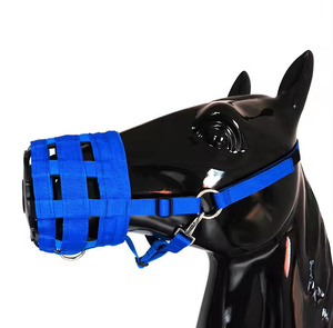 High-Quality <b>Horse</b> <b>Muzzle</b> With Adjustable Features Durable Materials and Lightweight Design for <b>Grazing</b> Safety - Product Image 3