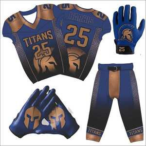 Uniformes de Fútbol Americano para Hombre, Nuevo Diseño, Transpirables, Venta al Por Mayor, Servicio OEM, Precio Razonable - Product Image 1