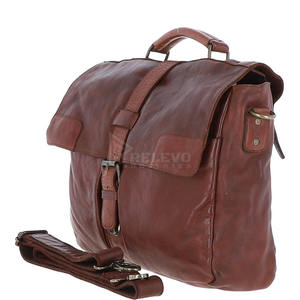Sac pour ordinateur portable en cuir Crazy Horse fait main, sac messager vintage, sac à bandoulière pour homme, sac de travail, sacoche en cuir grande capacité - Product Image 2