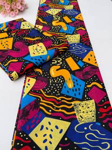 ผ้าพิมพ์ลายแอฟริกันและผ้าฝ้ายอังการาเคนเต้ มาปูโต สำหรับตัดเย็บเสื้อผ้าแฟชั่นและงานฝีมือออนไลน์ - Product Image 4