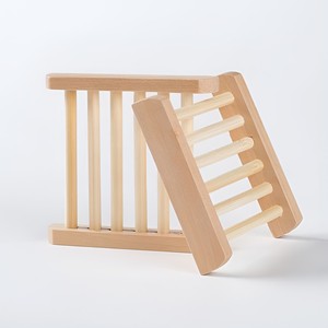 Naturel écologique fait main du Vietnam en bois porte-savon - Product Image 5