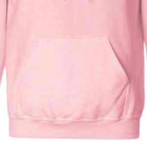 Letters Hooded Sweatshirt Premium Fleece Pullover <b>Hoodie</b> Custom Greek Sorority Apparel Women Casual <b>Hoodie</b> Light <b>Pink</b> - Product Image 3