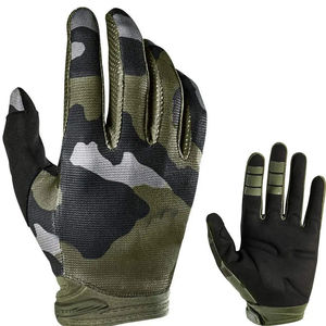 Équipement de sport unisexe, gants de motocross légers et imperméables, à doigts entiers, compatibles avec les écrans tactiles, protection UV, fermeture à cordon - Product Image 1