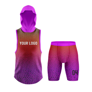 Ensembles d'uniformes de football américain 7v7 à capuche, nouveau design par sublimation, uniformes 7v7 personnalisés 100 % polyester - Product Image 5