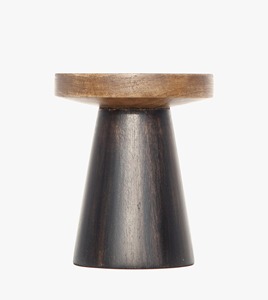 Ensemble de 3 porte-bougies en bois coniques écologiques de nouvelle conception pour la maison, l'hôtel et la décoration de Pâques - Product Image 1